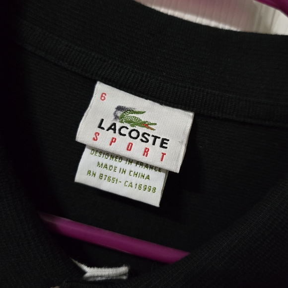 Lacoste Men's Original Fit Colorblock Pique Polo Shirt, Short Sleeves, Size XL. - Picture 7 of 8